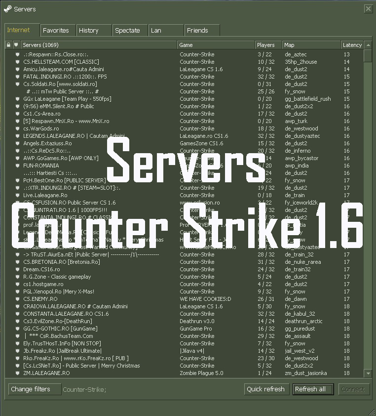 Image Servers Counter Strike 1.6 - CounterStrike16.Eu